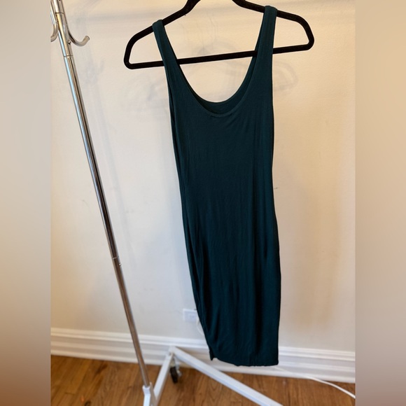 AKIRA Teal Scoop Neck Maxi Dress - Picture 3 of 4